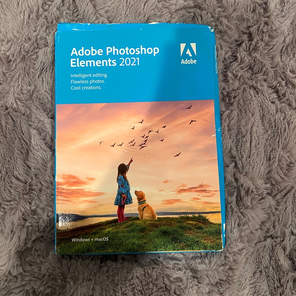 Adobe Photoshop Elements 2021 DVD for Windows and macOS